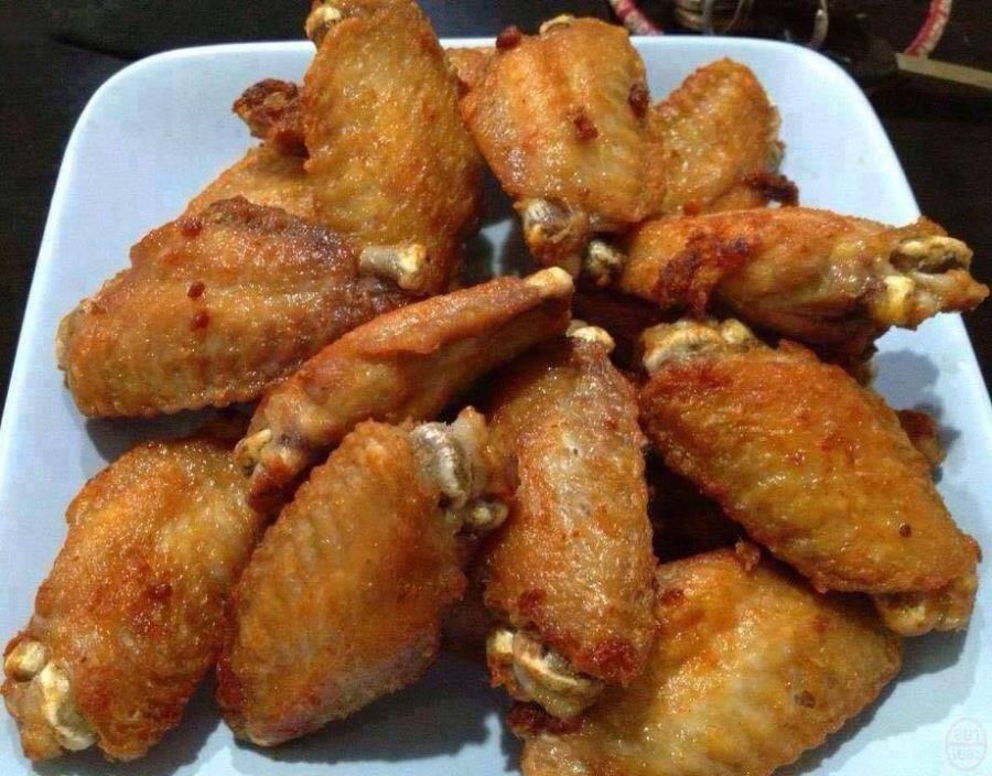 Cánh gà chiên bơ